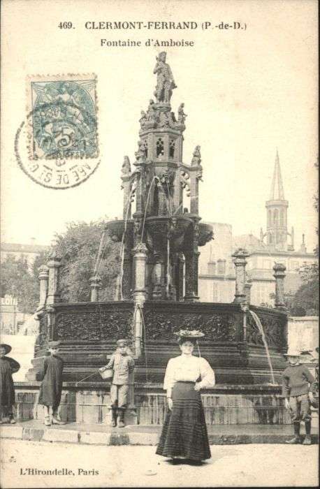 Clermont-Ferrand Fontaine Amboise