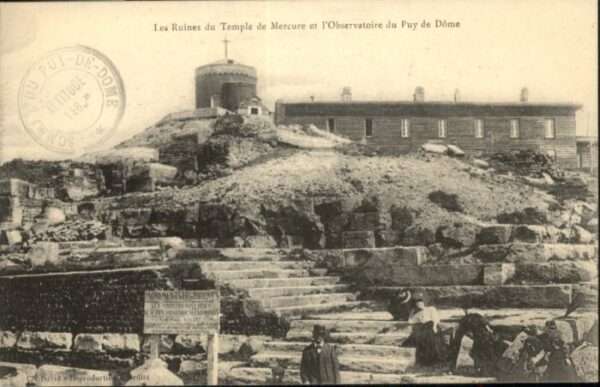 Puy-de-Dome Ruines Temple Mercure Observatoire