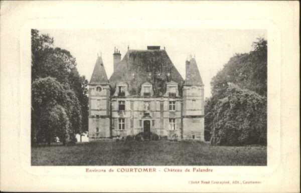 Courtomer Orne Chateau de Falandre