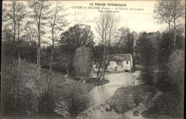 Conde-sur-Huisne Orne Moulin Grignan