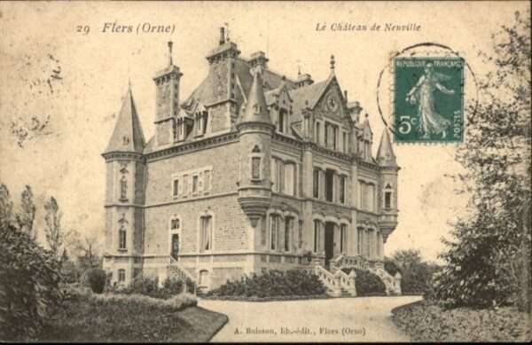 Flers Orne Chateau Neuville