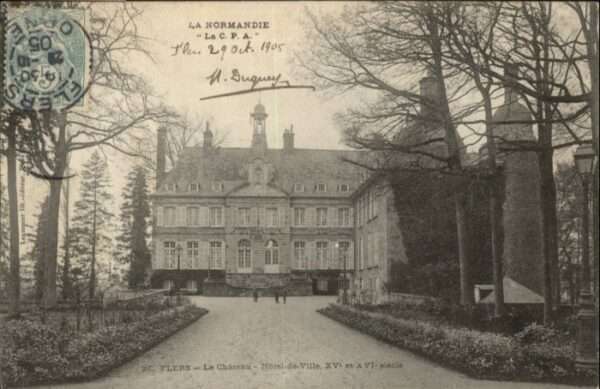 Flers Orne Chateau Hotel-de-Ville