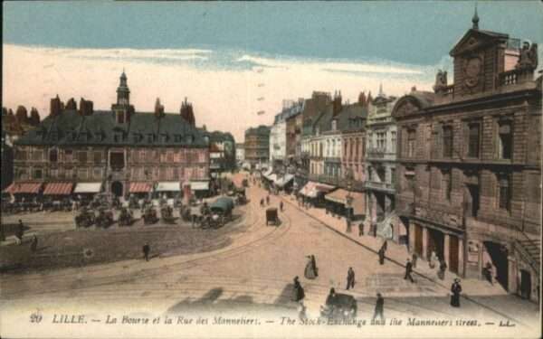 Lille Nord Lille Bourse Rue Manneliers