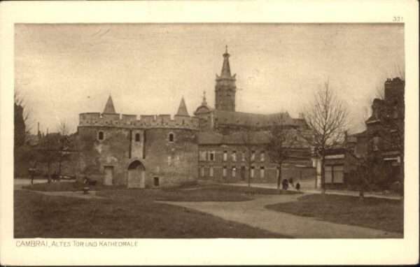 Cambrai Alte Tor Kathedrale