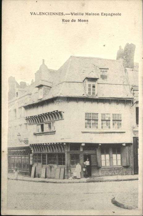 Valenciennes Maison Espagnole Rue Mons