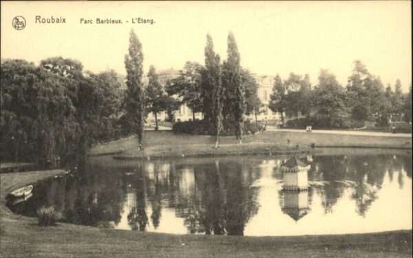 Roubaix Parc Barbieux Etang
