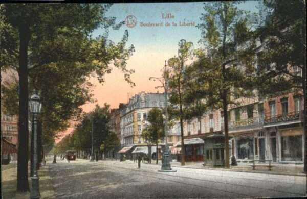 Lille Nord Lille Strassenbahn Boulevard Liberte