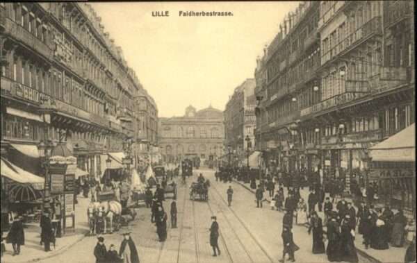 Lille Nord Lille Strassenbahn Faidherbestrasse