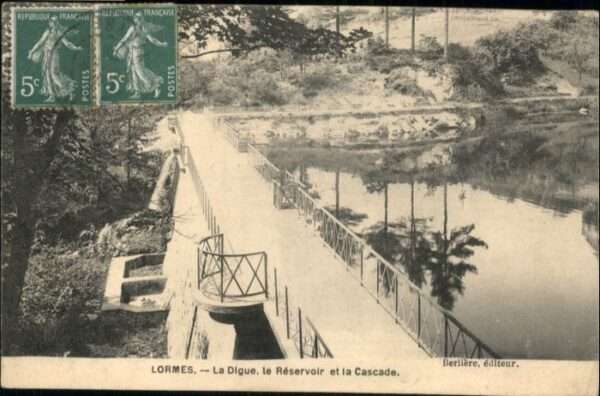 Lormes Digue Reservoir Cascade