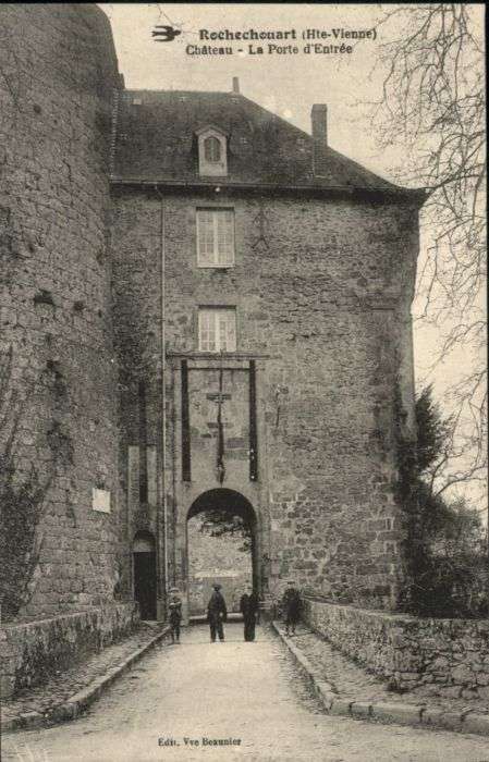 Rochechouart Rochechourart Chateau Porte