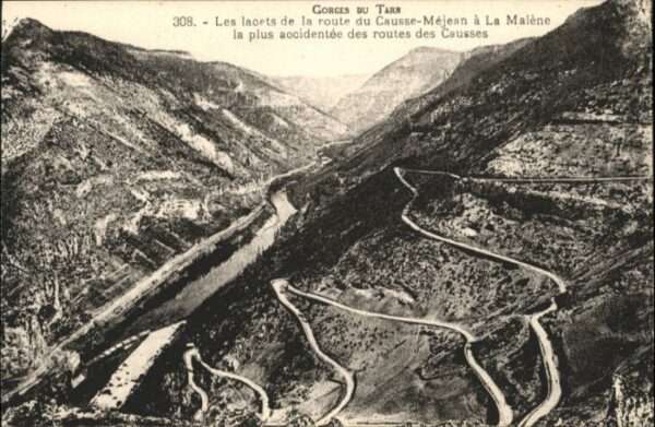 Gorges du Tarn Route Causse-Mejean Malene