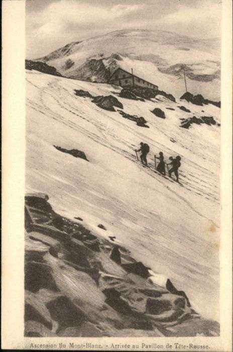 Mont Blanc Pavillon Tete-Rousse
