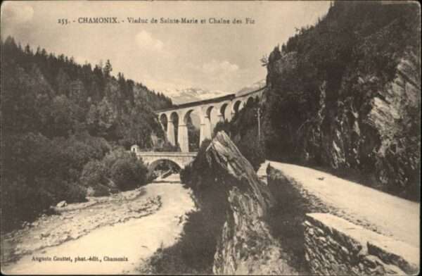 Chamonix Chamonix-Mont-Blanc Viaduc Sainte-Marie