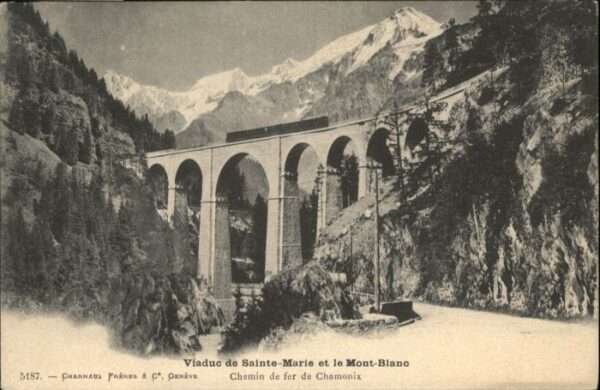 Chamonix Chamonix-Mont-Blanc Viaduc Sainte-Marie