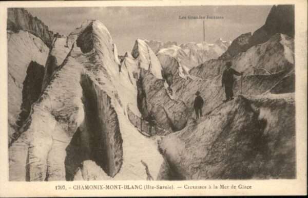 Chamonix Chamonix-Mont-Blanc Crevasses Mer Glace