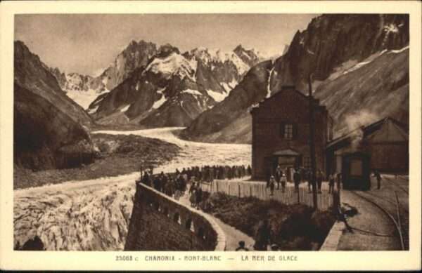 Chamonix Chamonix-Mont-Blanc Mer Glace Gletscher