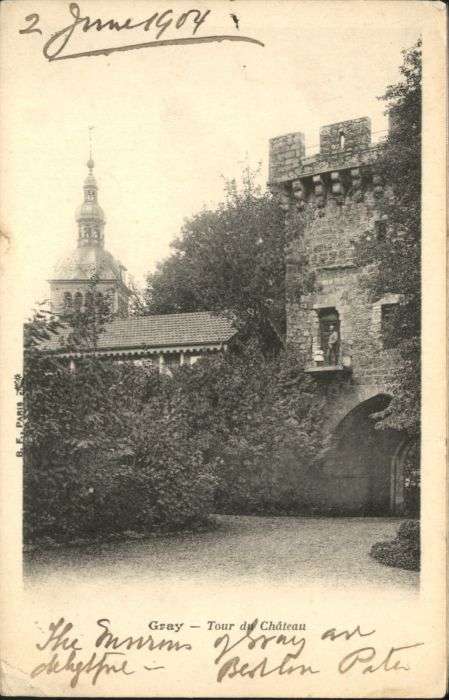 Gray Haute Saone Tour Chateau