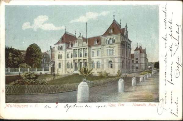 Muehlhausen Elsass Mülhausen Elsass Post