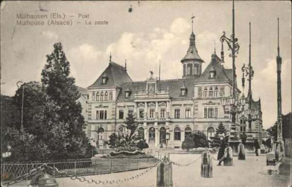 Muehlhausen Elsass Mülhausen Elsass Mulhouse Alsace Post