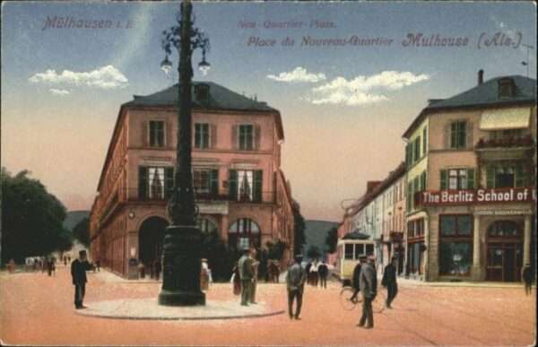 Muehlhausen Elsass Mülhausen Elsass Mulhouse Alsace Place