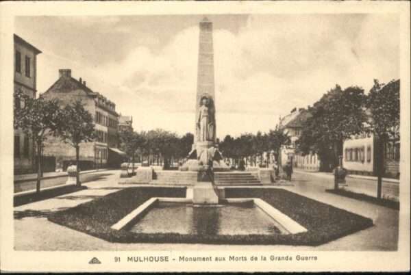Mulhouse Muehlhausen Mulhouse Monument Morts