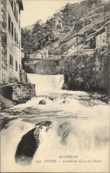 Thiers Cascade Creux Enfer