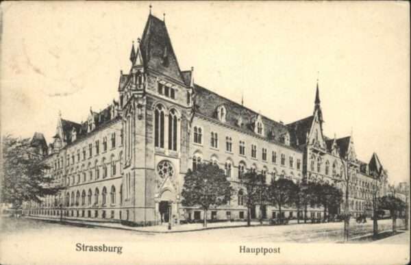 Strasbourg Alsace Strassburg Elsass Post