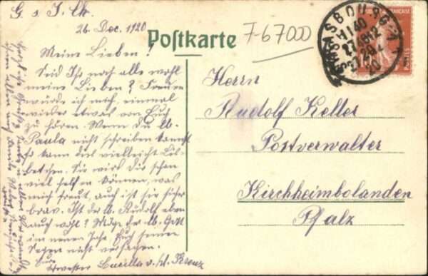 Strasbourg Alsace Strassburg Elsass Post – Bild 2