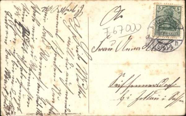 Strasbourg Alsace Strassburg Elsass Goldgiessen Spitaltor – Bild 2