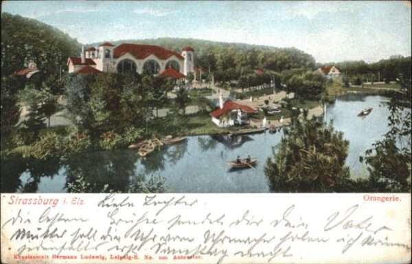 Strasbourg Alsace Strassburg Elsass Orangerie