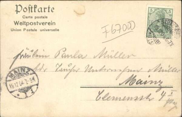 Strasbourg Alsace Strassburg Elsass Orangerie – Bild 2