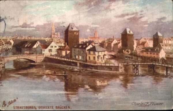 Strasbourg Alsace Strassburg Elsass Künstler Charles E. F