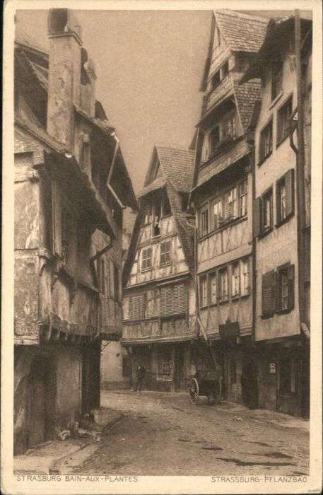 Strasbourg Alsace Strassburg Elsass Strasburg Bain-aux-Pl