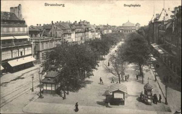 Strasbourg Alsace Strassburg Elsass Broglieplatz
