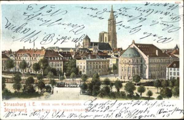 Strasbourg Alsace Strassburg Elsass Strassenbahn Strasbou