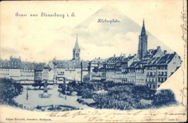 Strasbourg Alsace Strassburg Elsass Kleberplatz
