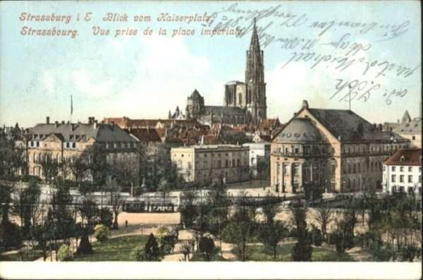 Strasbourg Alsace Strassburg Elsass Strassenbahn Strasbou