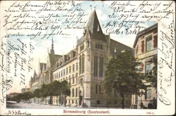 Strasbourg Alsace Strassburg Elsass Post