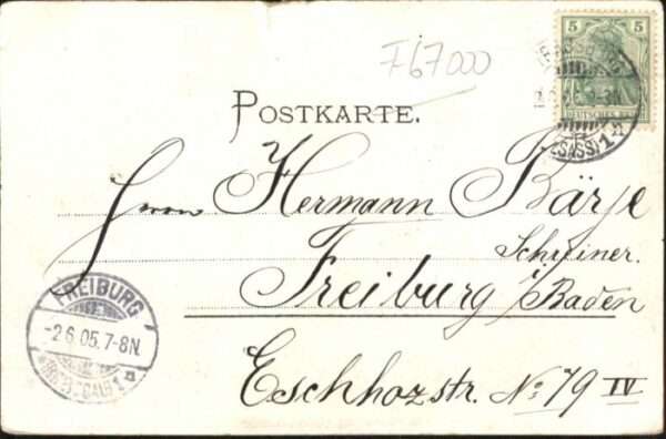 Strasbourg Alsace Strassburg Elsass Post – Bild 2