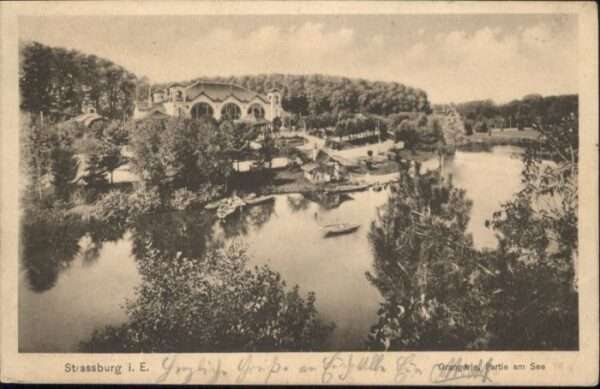 Strasbourg Alsace Strassburg Elsass Orangerie See
