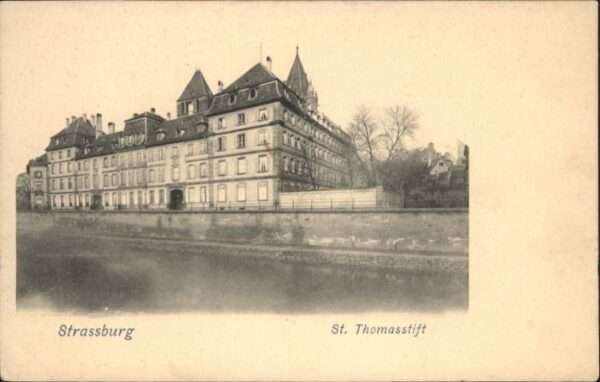 Strasbourg Alsace Strassburg Elsass St. Thomasstift
