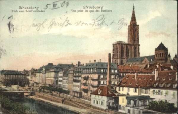 Strasbourg Alsace Strassburg Elsass Strasbourg Schiffleut