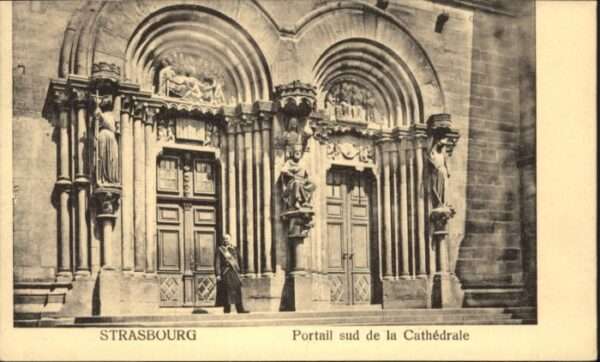 Strasbourg Alsace Strasbourg Portail Cathedrale
