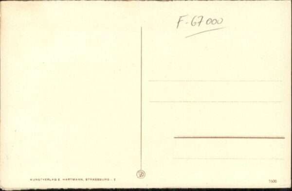 Strasbourg Alsace Strassburg Elsass Töchterschule Ecole – Bild 2