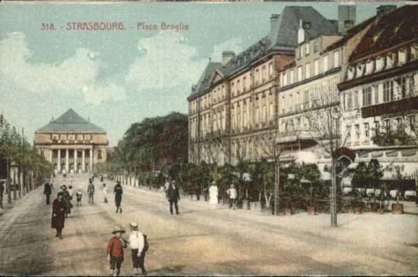 Strasbourg Alsace Strasbourg Place Broglie