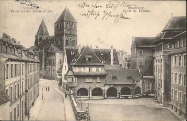 Strasbourg Alsace Strassburg Elsass Thomaskirche