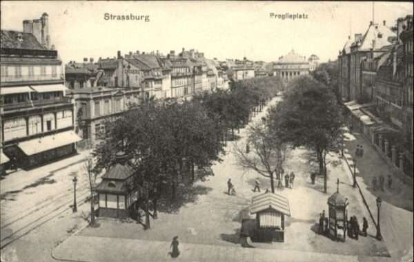 Strasbourg Alsace Strassburg Elsass Broglieplatz