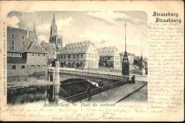 Strasbourg Alsace Strassburg Elsass Strasbourg Rabenbrück