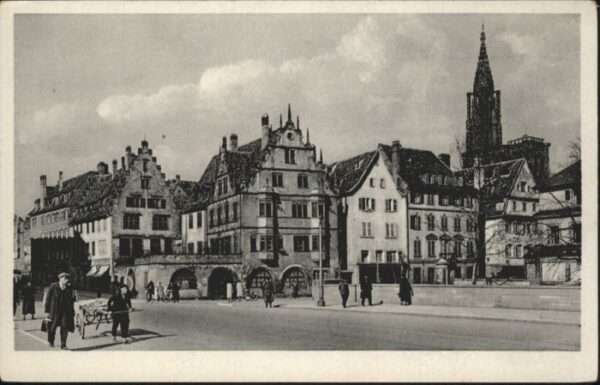 Strasbourg Alsace Strassburg Elsass St. Nikolaus-Brücke