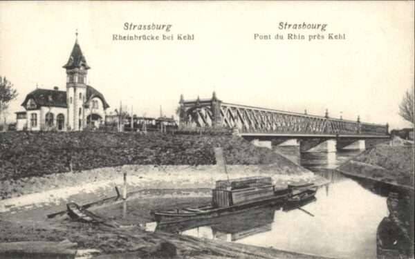 Strasbourg Alsace Strassburg Elsass Strasbourg Rheinbrück